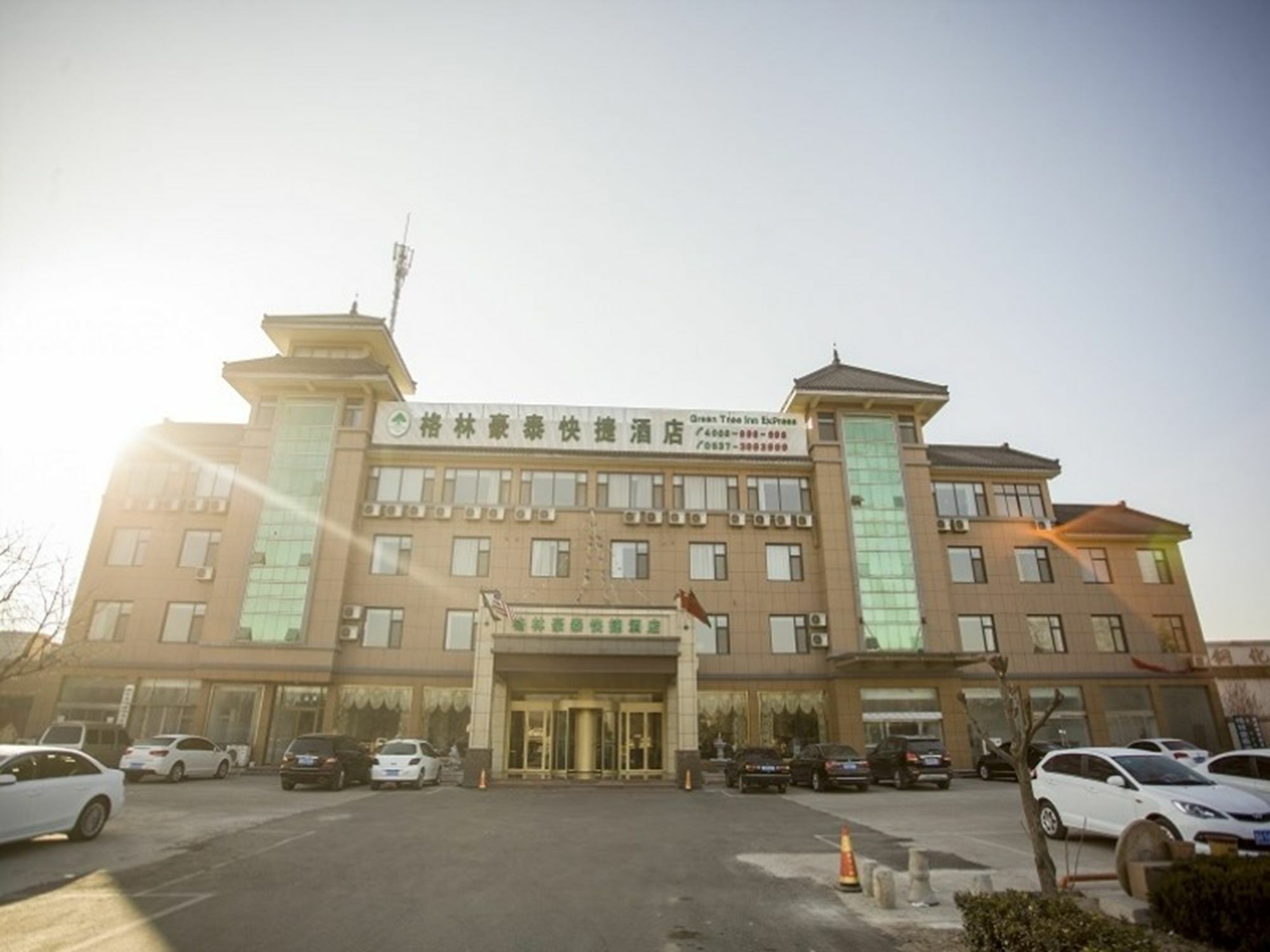 Greentree Inn Shandong Jining Qufu East Jingxuan Road Sankong Express Hotel Eksteriør billede