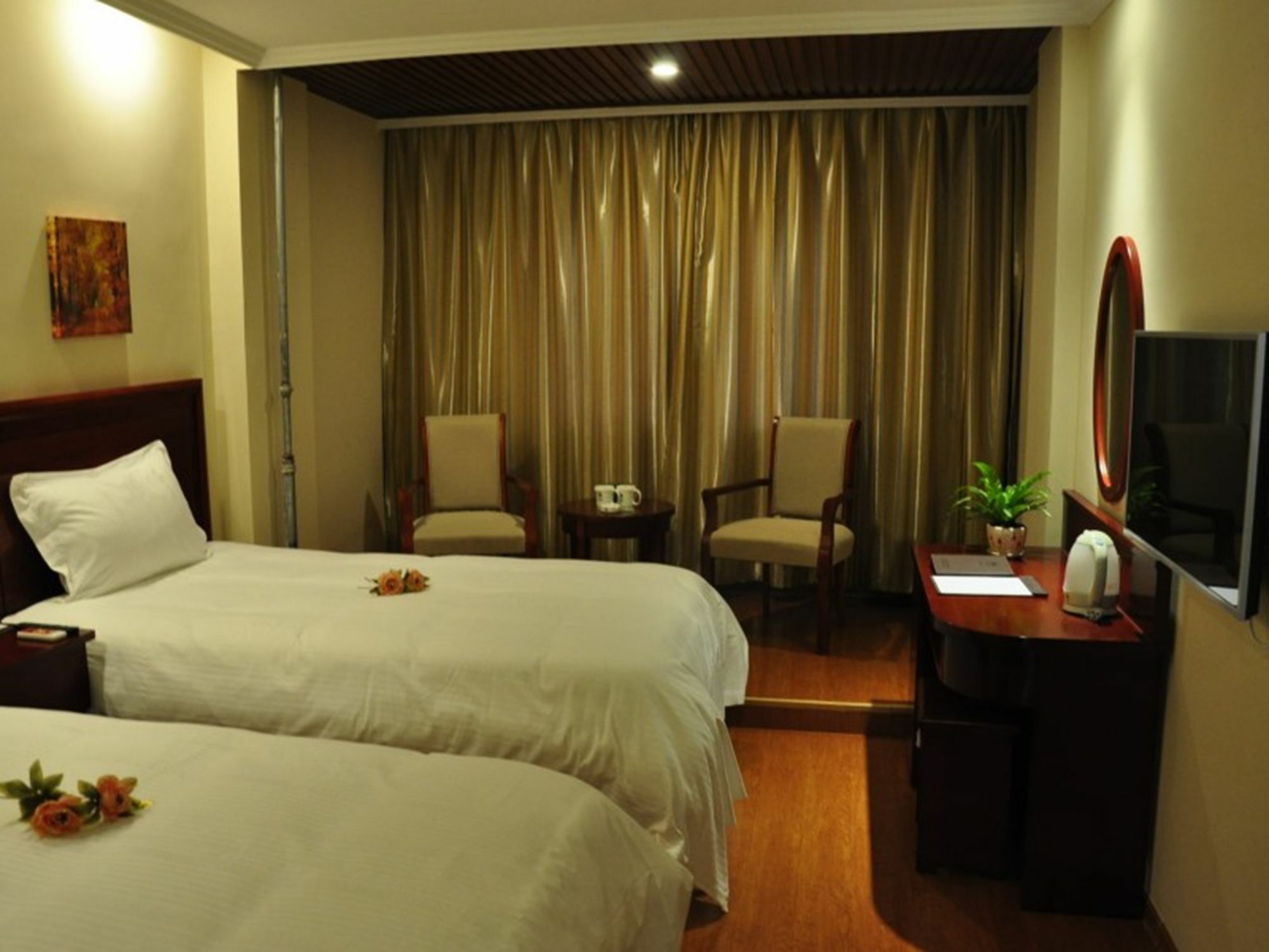 Greentree Inn Shandong Jining Qufu East Jingxuan Road Sankong Express Hotel Eksteriør billede