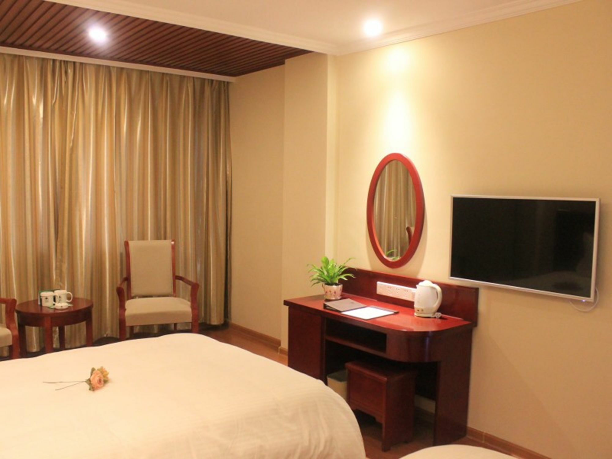 Greentree Inn Shandong Jining Qufu East Jingxuan Road Sankong Express Hotel Eksteriør billede